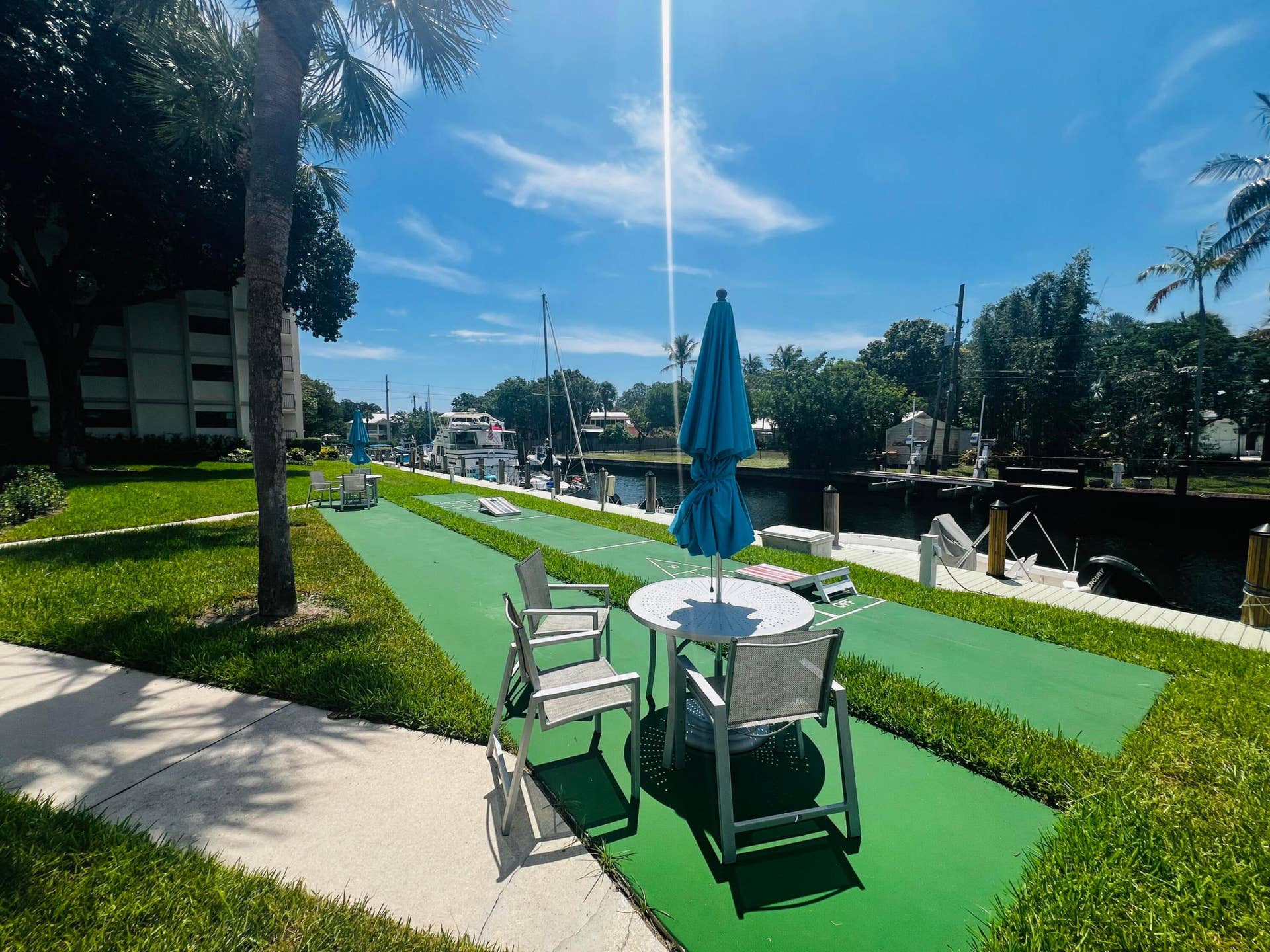 1000 River Reach Drive, #320, Fort Lauderdale, Fort Lauderdale, FL 33315 Shuffleboard Area