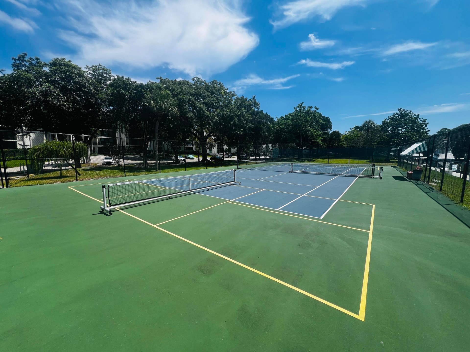 1000 River Reach Drive, #320, Fort Lauderdale, Fort Lauderdale, FL 33315 West Tennis Court and Pickleball Courts