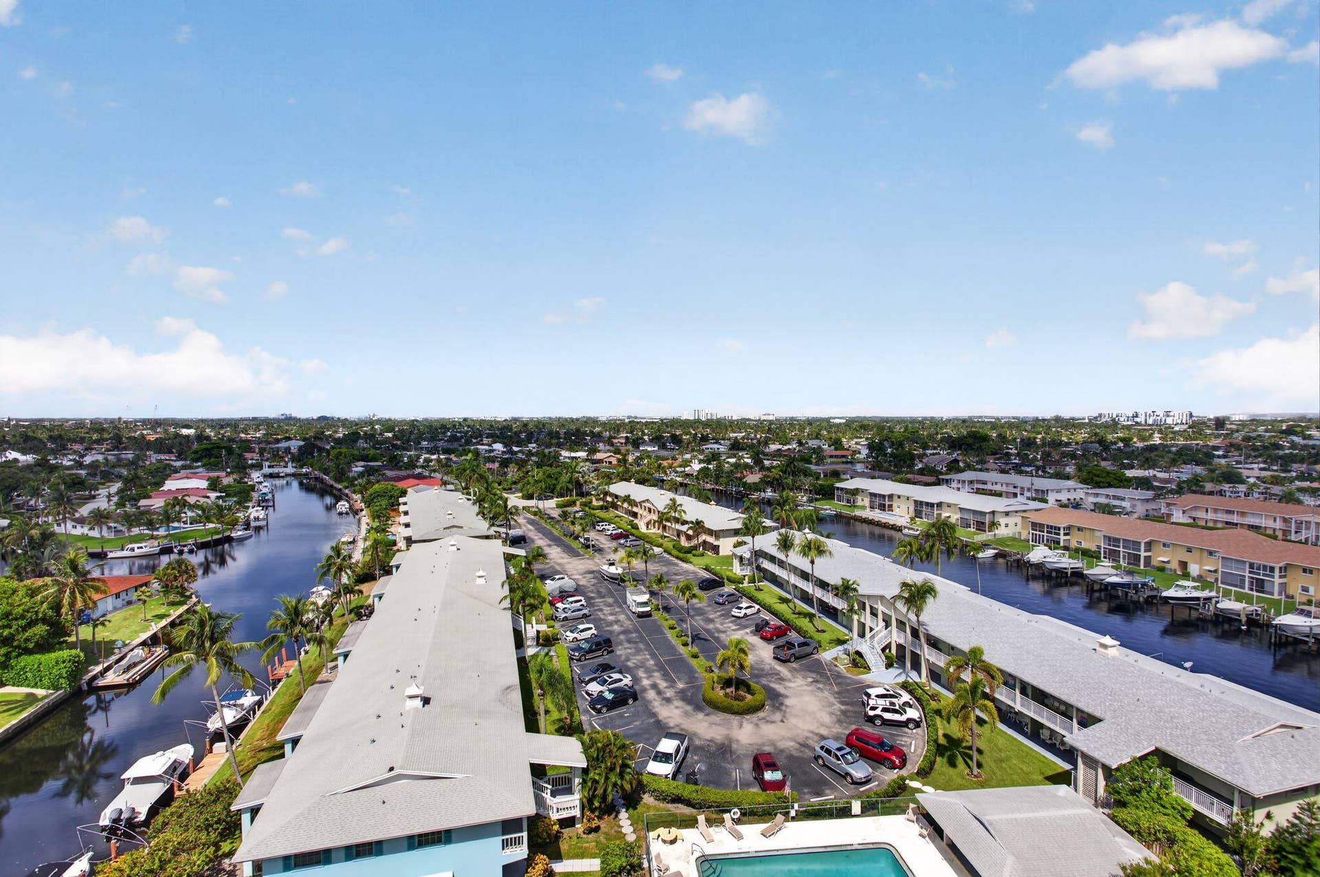 801 S Federal Highway, #1103, Pompano Beach, FL 33062 Waterfront community setting with multiple canals