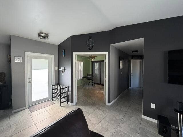 924 CUMBERLAND Terrace, Davie, FL 33325 Tiled flooring throughout, with a recessed ceiling light and painted walls