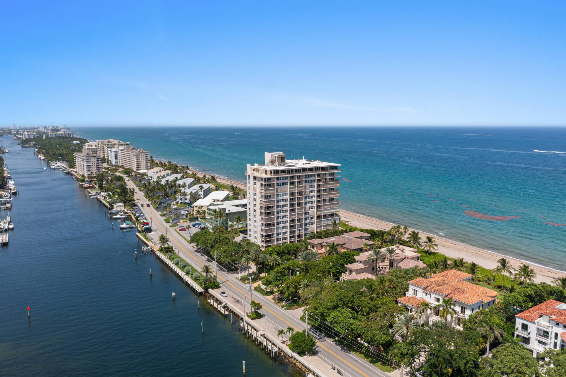 1021 HILLSBORO MILE, #PH3, Hillsboro Beach, FL 33062 BUILDING SOUTH VIEW