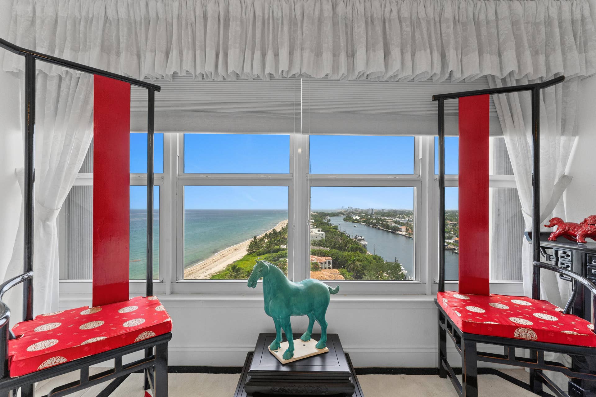 1021 HILLSBORO MILE, #PH3, Hillsboro Beach, FL 33062 MASTER BEDROOM VIEWS