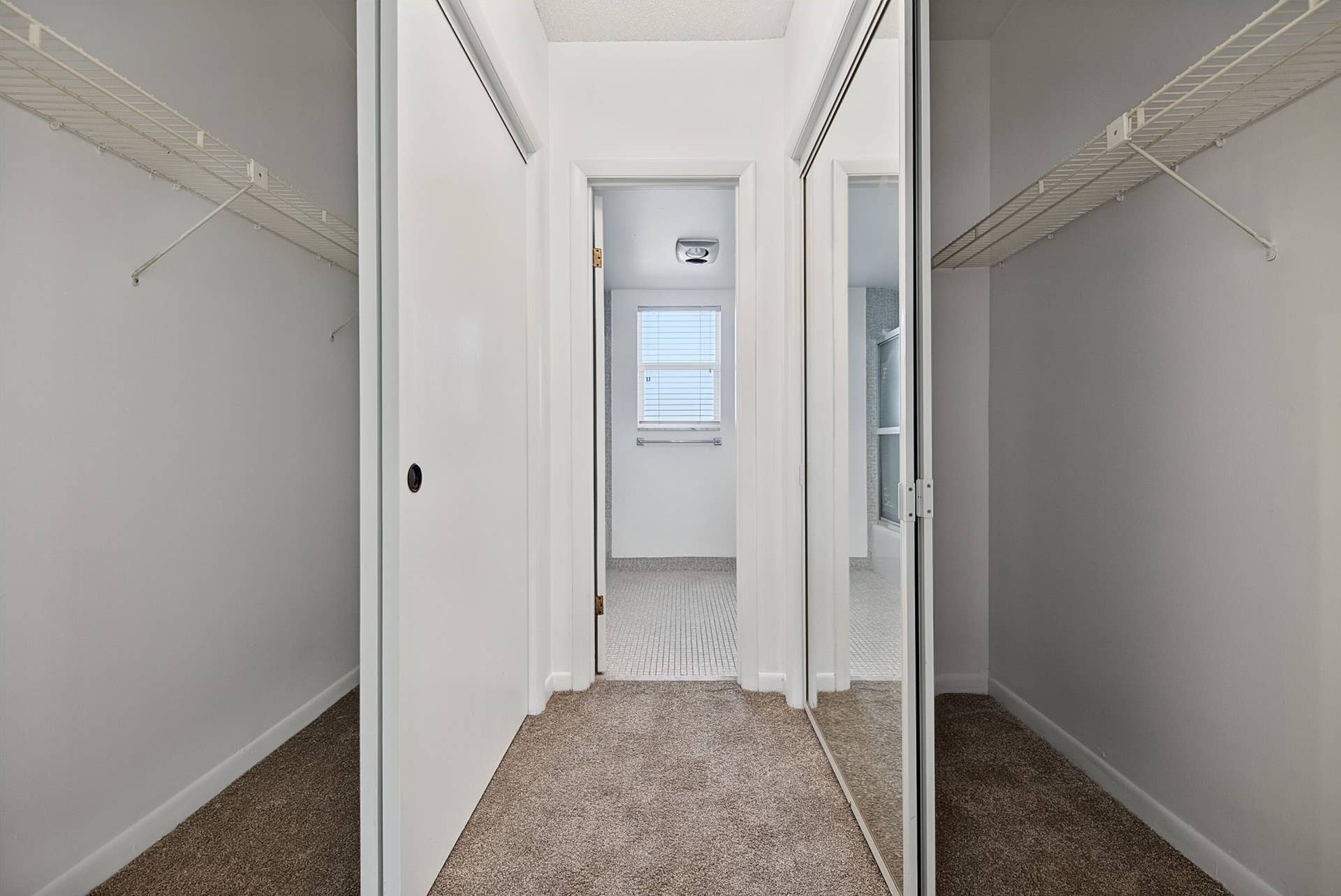 6731 Cypress Road, #Unit 402, Plantation, FL 33317 Bedroom Closets & Entry to Full Bath