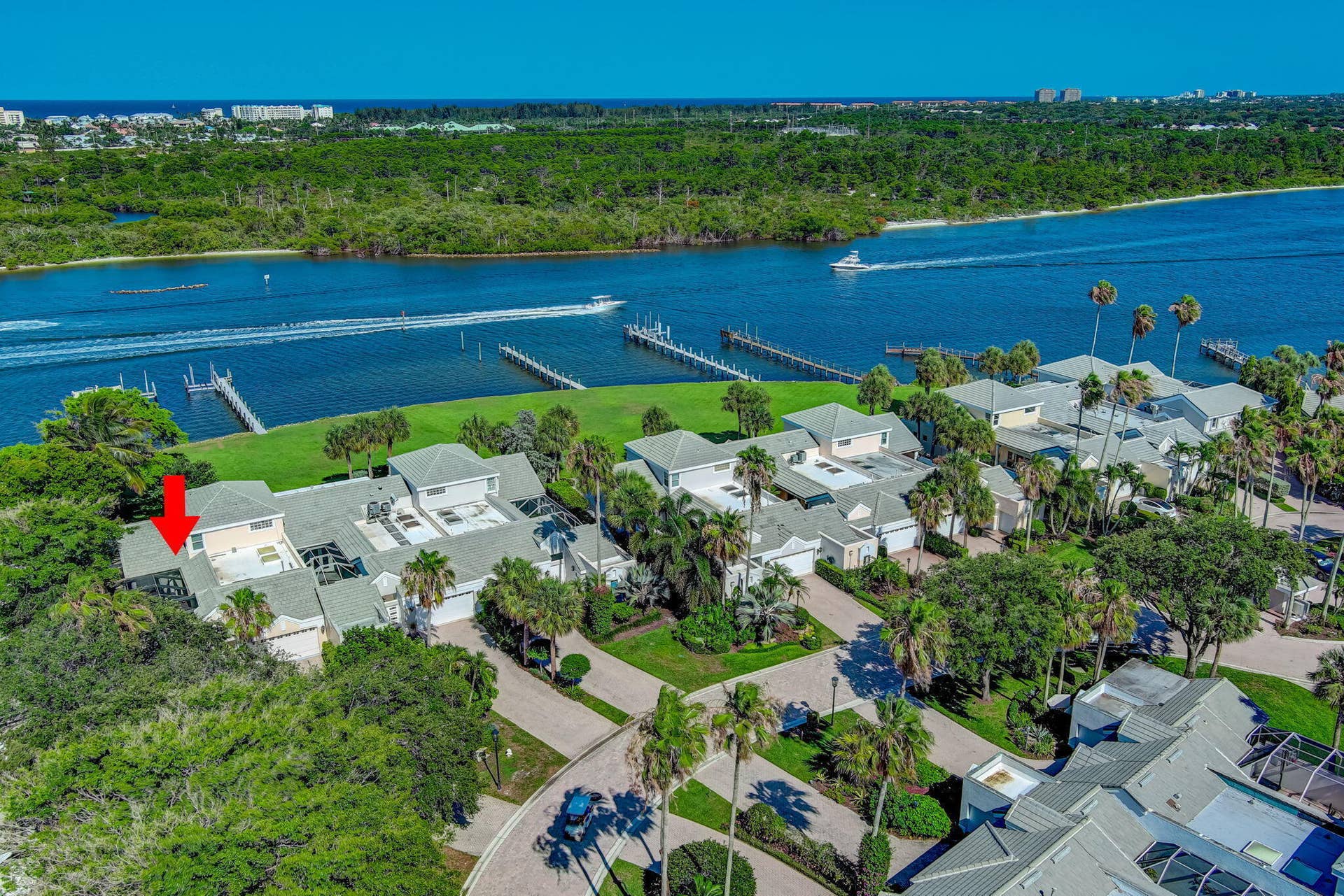 16334 PORT DICKINSON Drive, Jupiter, Jupiter, FL 33477 amazing location on wide water