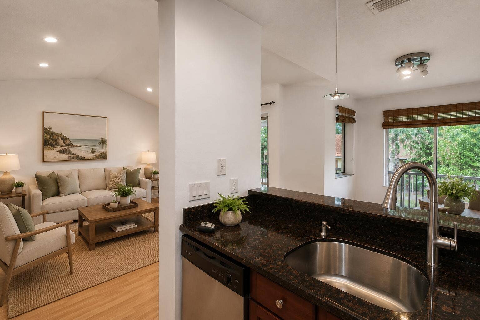 954 Coral Club Drive, #954, Coral Springs, FL 33071 Virtually Staged Kitchen