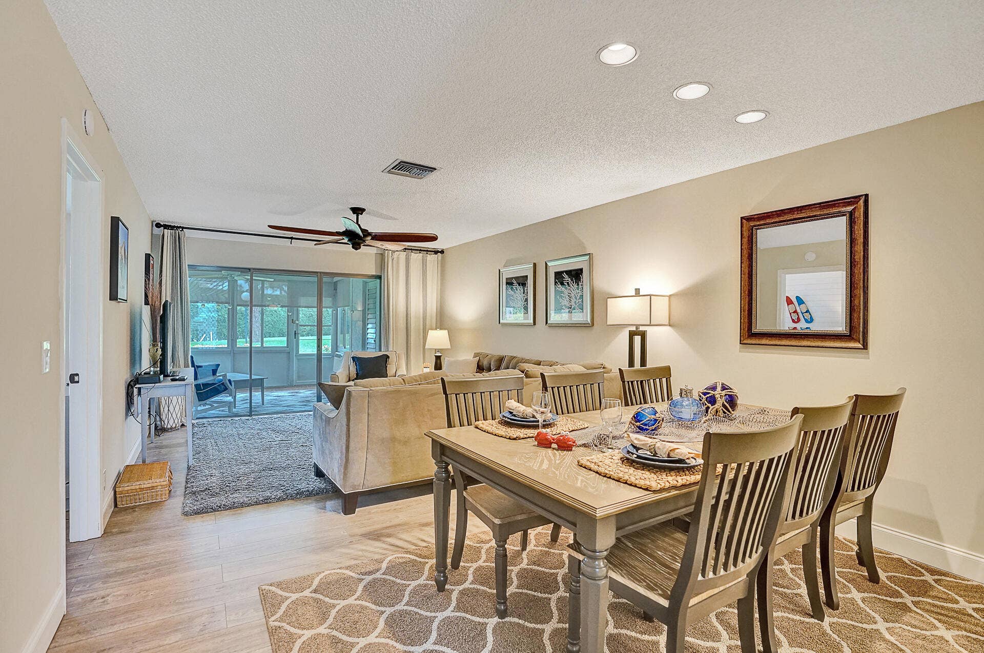 DINING AREA TO LIVING ROOM