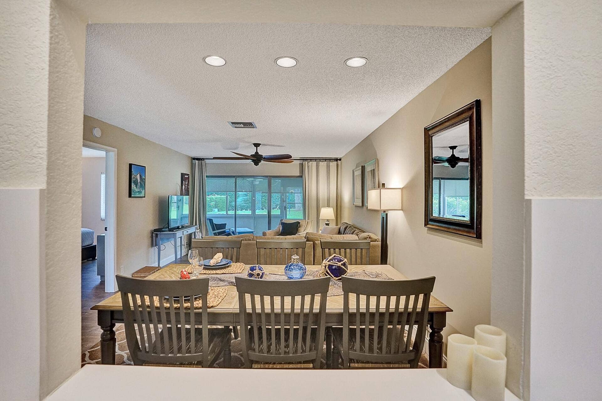 DINING AREA TO LIVING ROOM