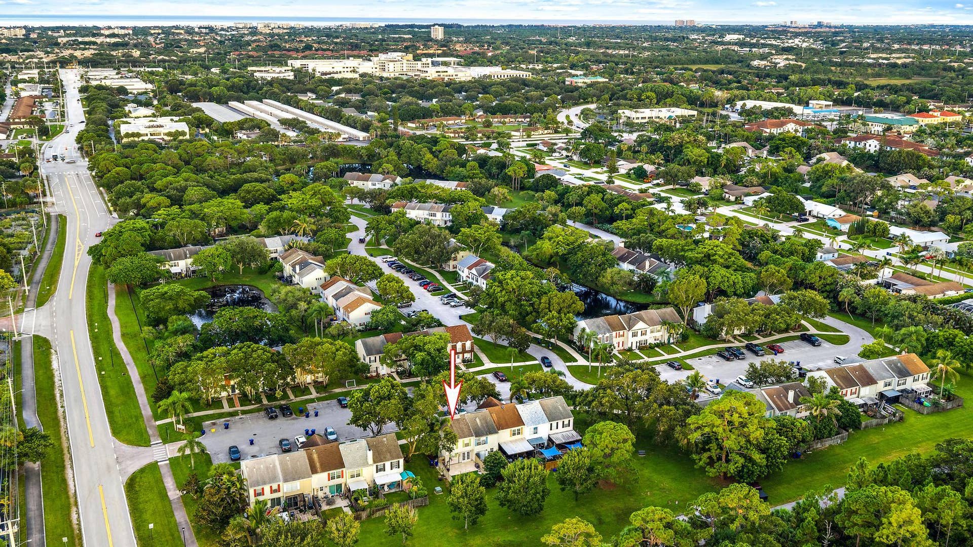 408 Georgian Park Drive, Jupiter, FL 33458 Aerial View