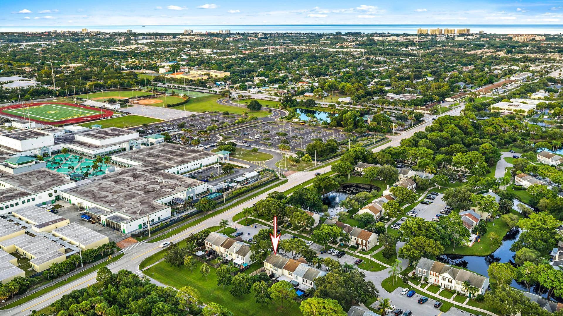 408 Georgian Park Drive, Jupiter, FL 33458 Aerial View
