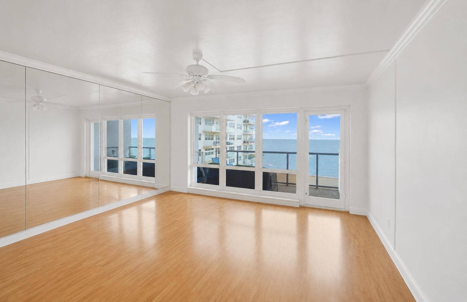 111 N Pompano Beach Boulevard N, #1611, Pompano Beach, FL 33062 Living room view