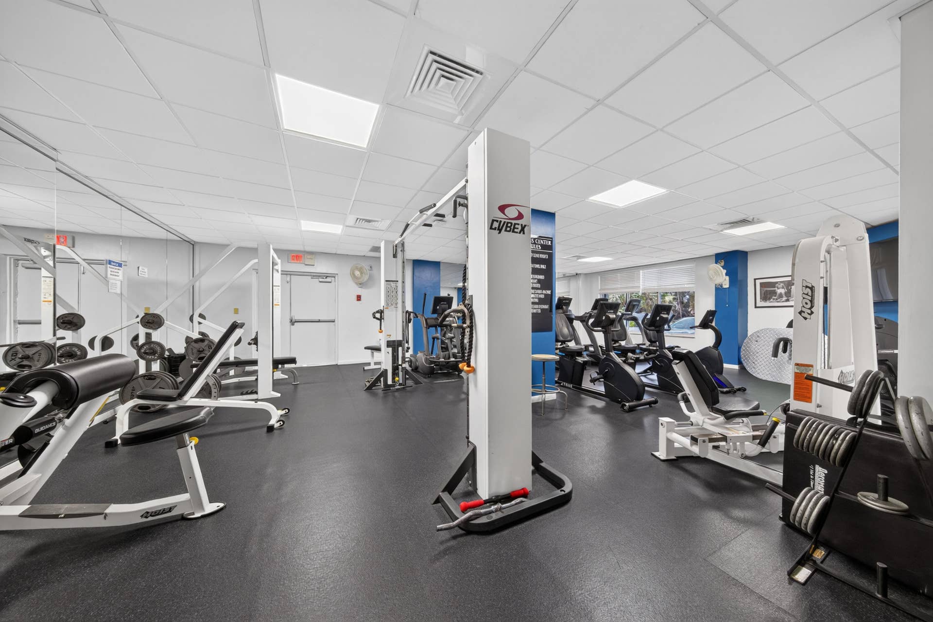 3900 Galt Ocean Drive, #2417, Fort Lauderdale, FL 33308 One of three resident fitness centers featuring strength-training and cardiovascular equipment.