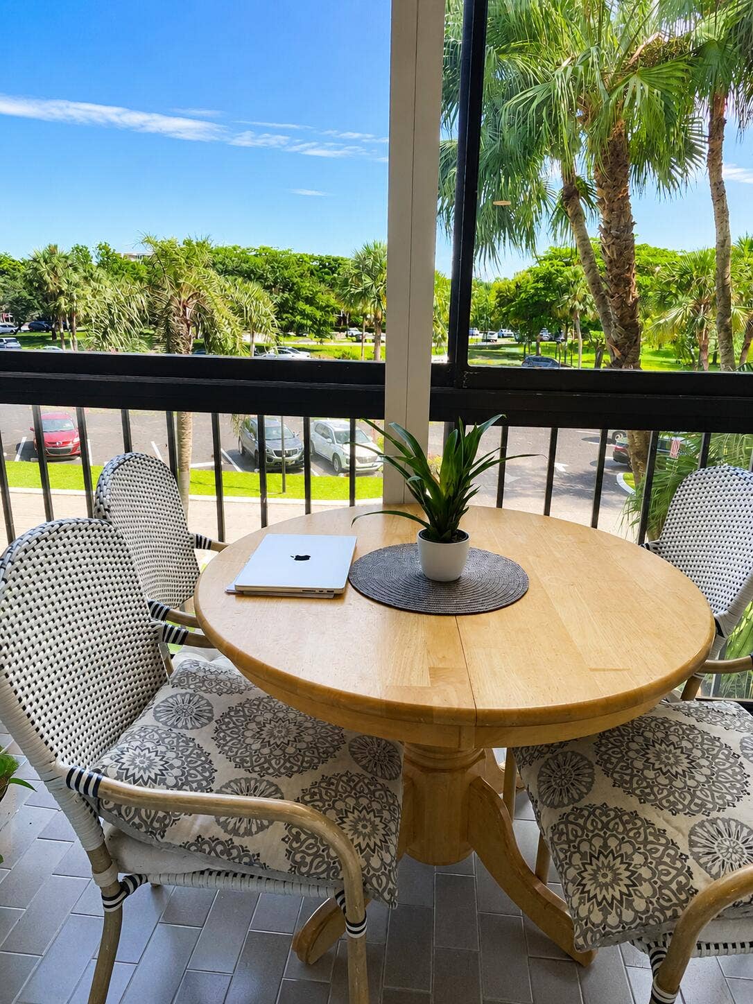 16300 Golf Club Road, #314, Weston, FL 33326 screen balcony