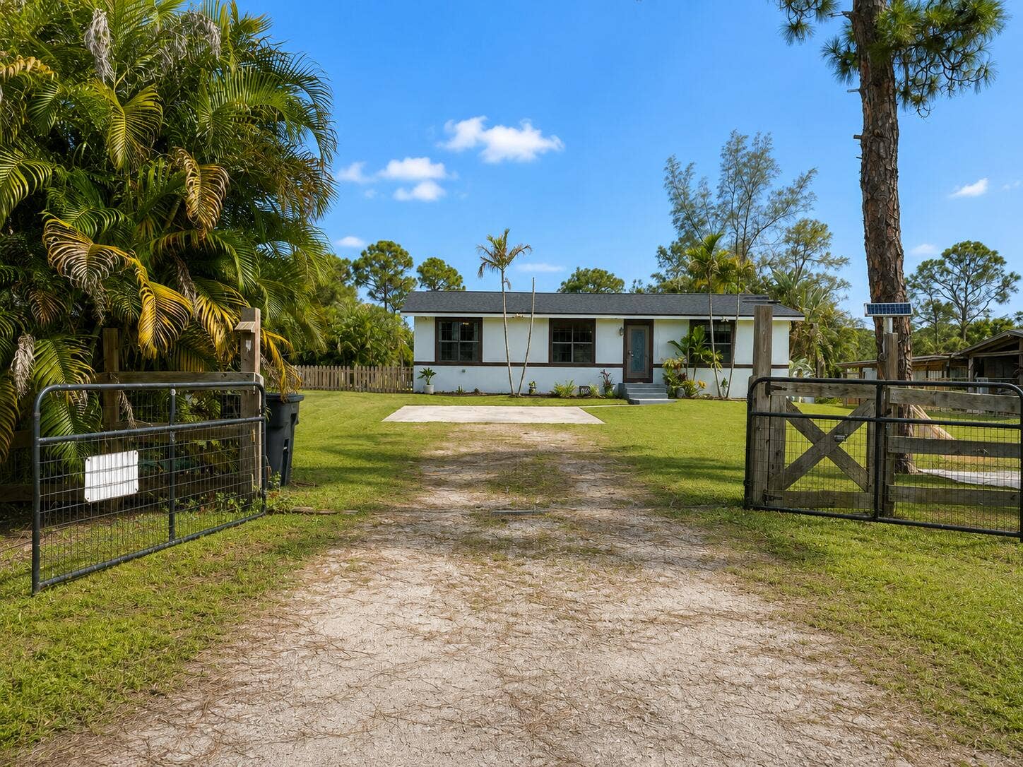 Fully Fenced Property with Gates