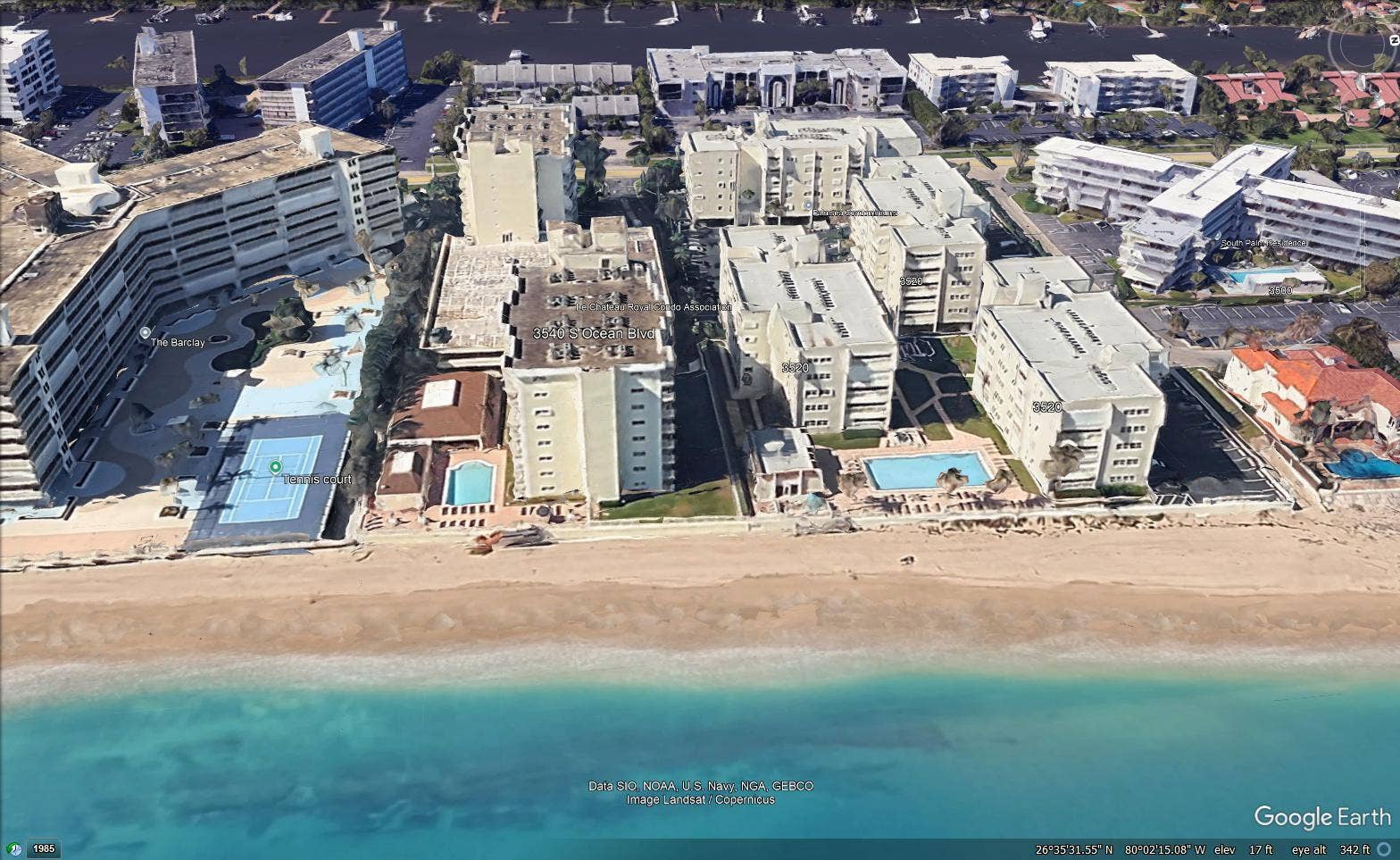 3540 S Ocean Boulevard, #Unit 207, South Palm Beach, FL 33480 OCEAN SIDE