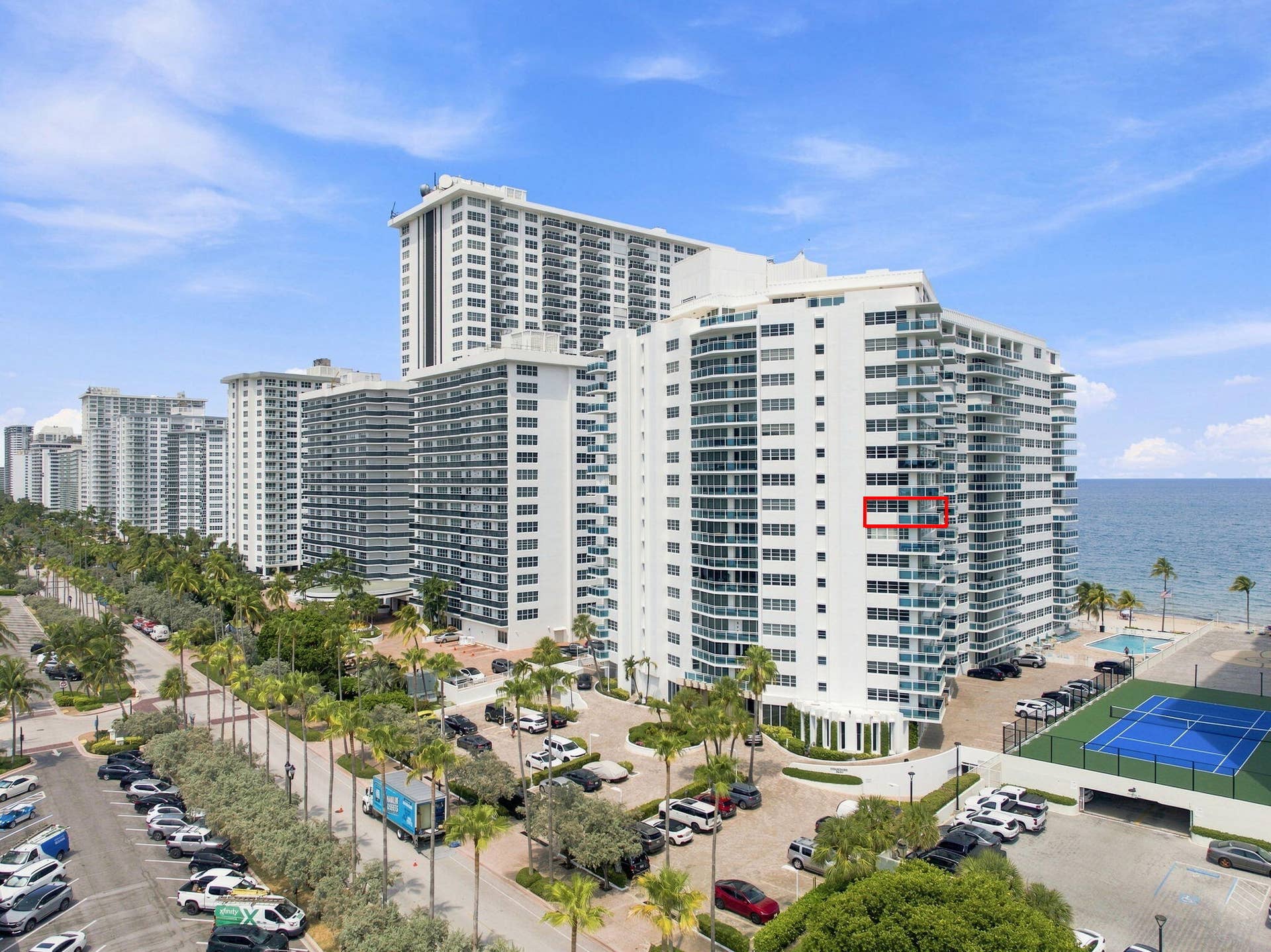 3430 GALT OCEAN Drive, #911, Fort Lauderdale, FL 33308 Building arial