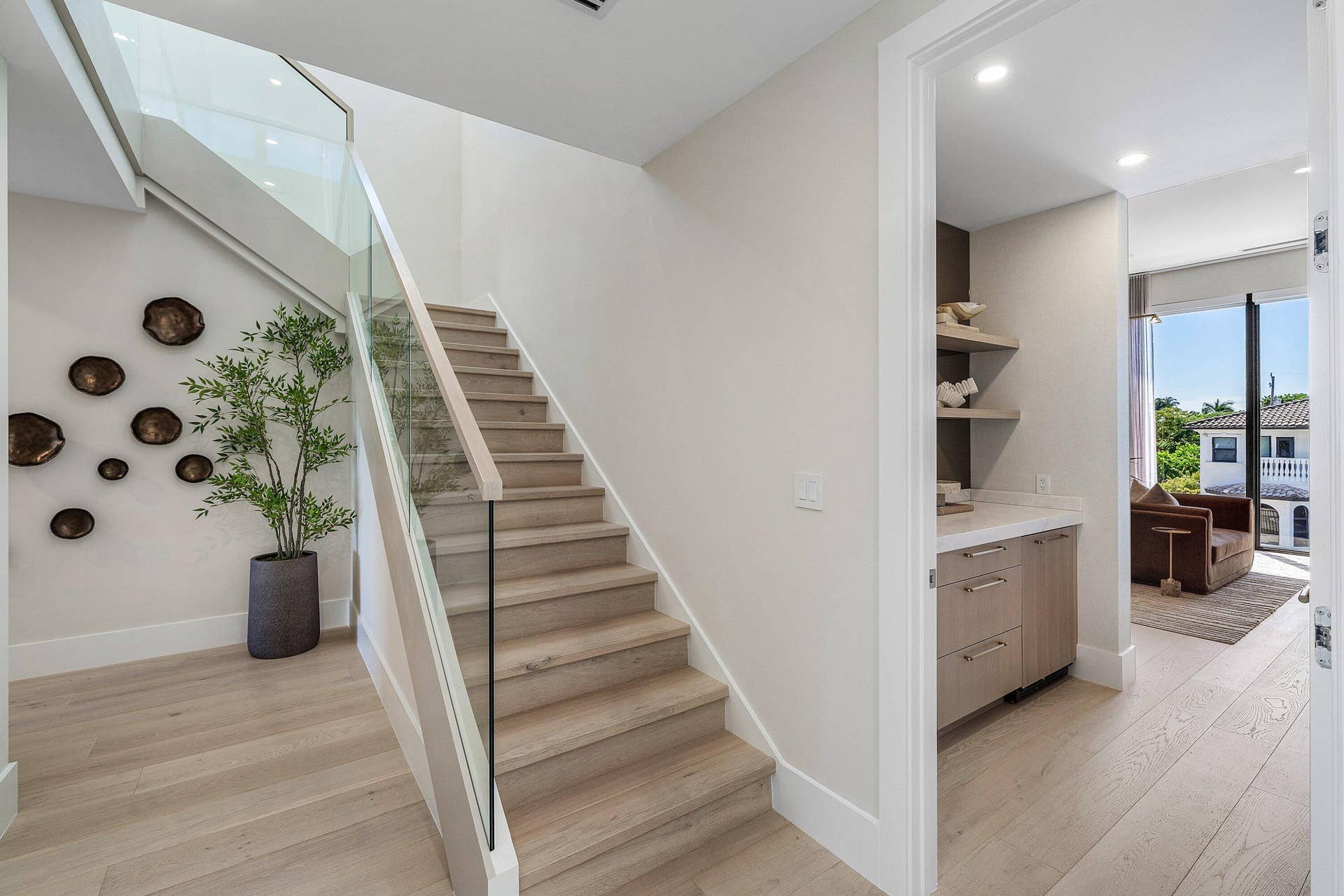 Back Staircase to 3rd Floor