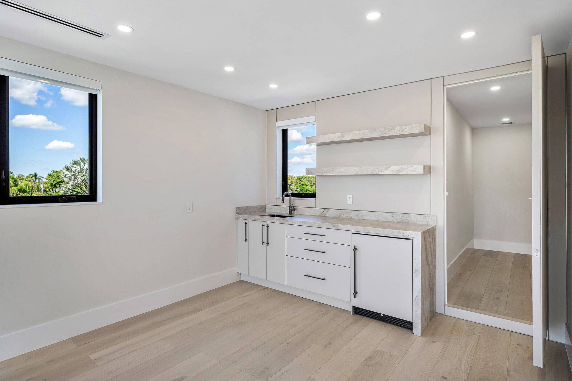 3rd Floor Wet Bar & Storage Closet