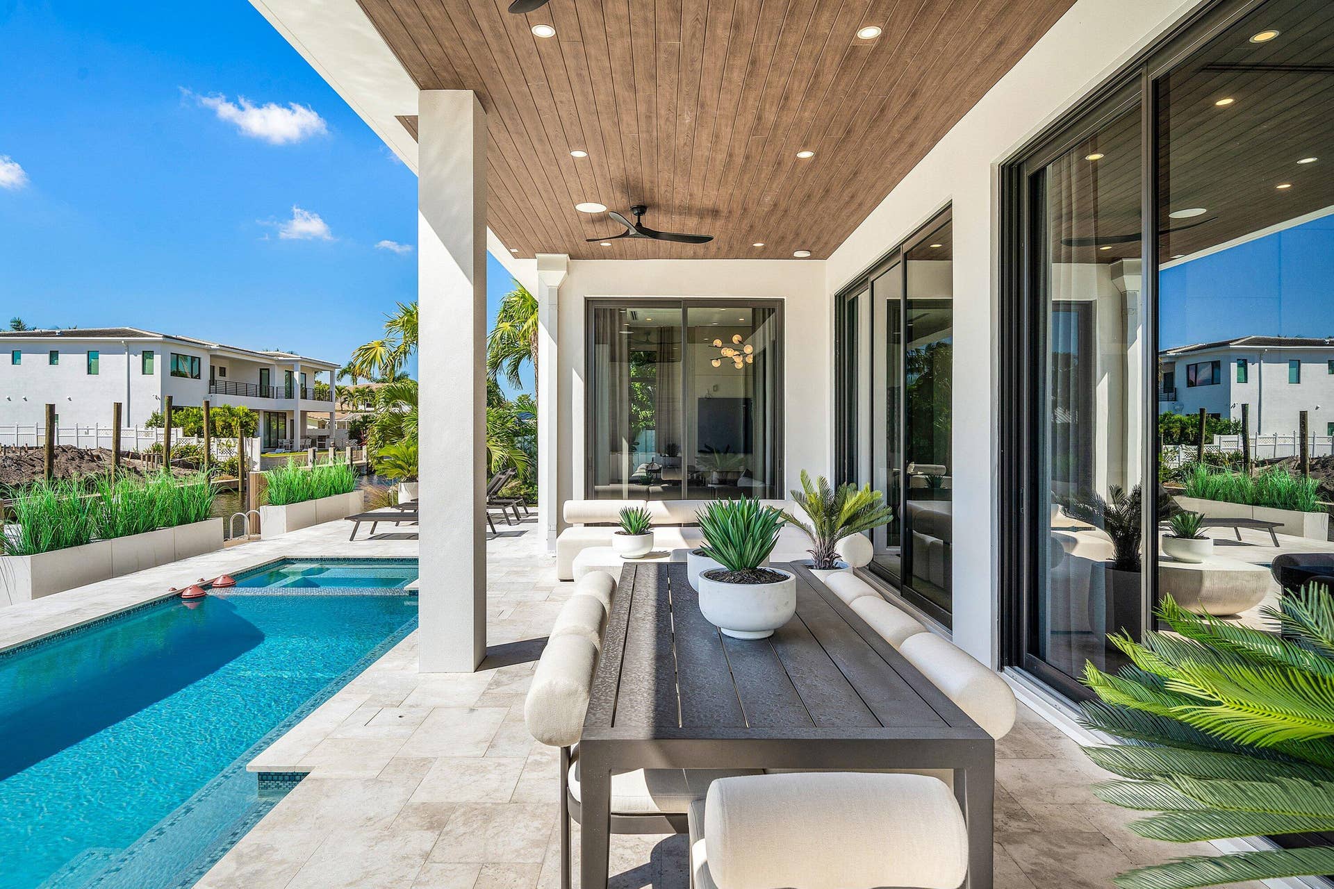 Covered Dining and Seating Areas