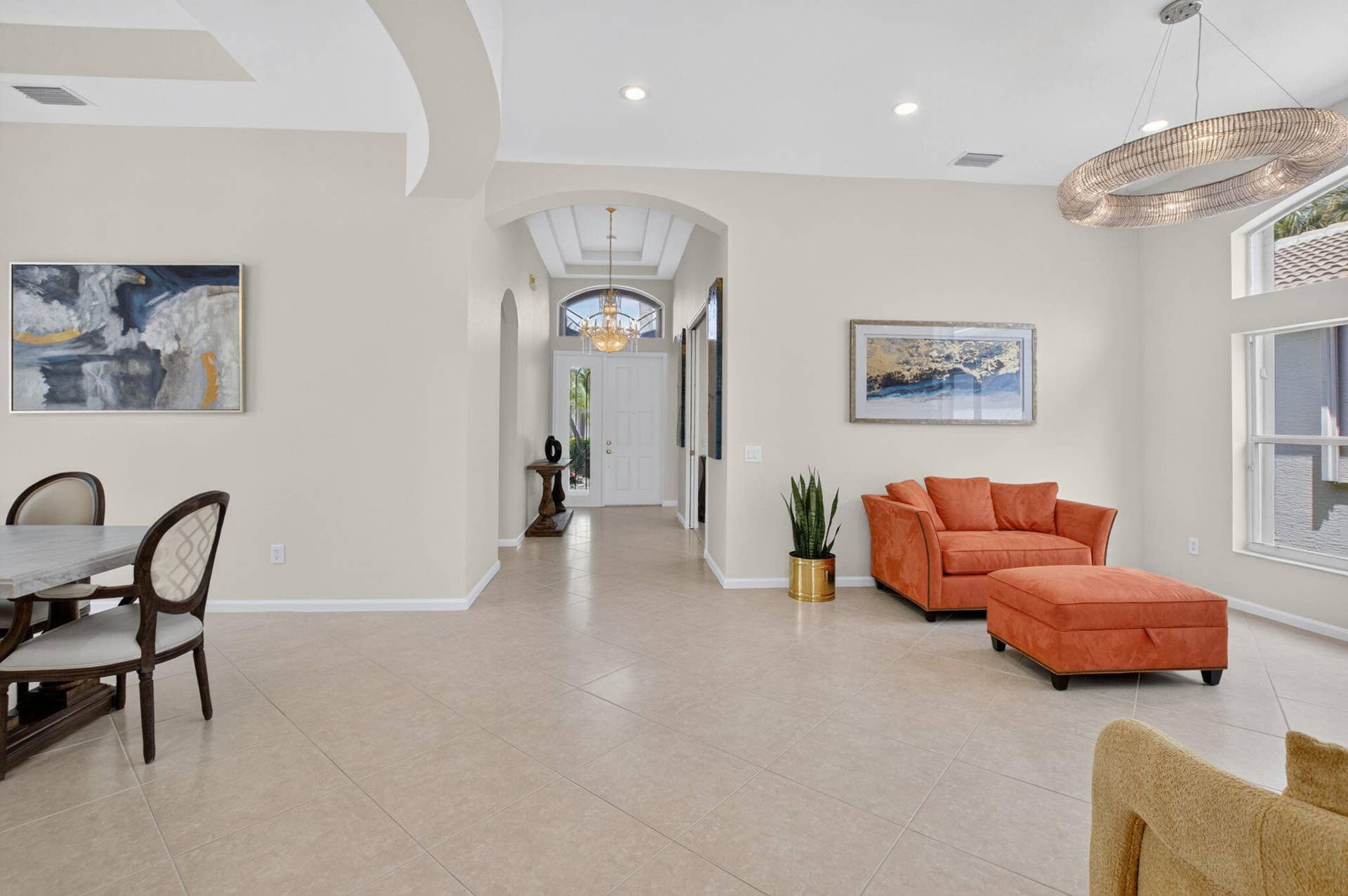 13048 ISABELLA Terrace, Delray Beach, FL 33446 LIVING ROOM/DINING ROOM