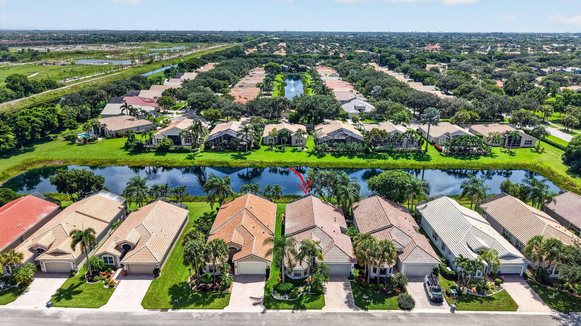 13048 ISABELLA Terrace, Delray Beach, FL 33446 AERIAL VIEW