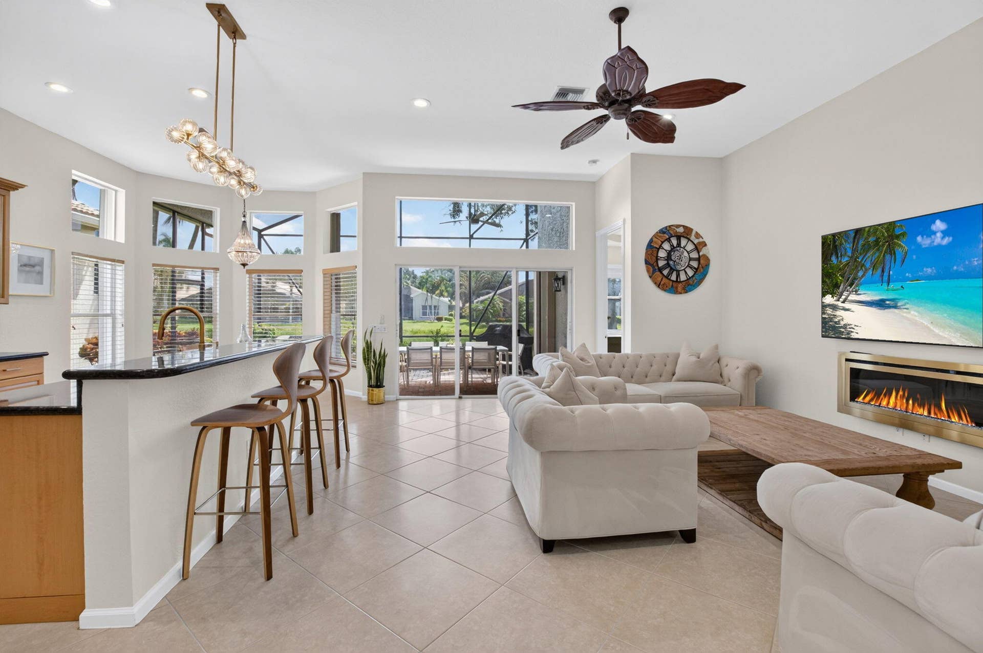 13048 ISABELLA Terrace, Delray Beach, FL 33446 KITCHEN/FAMILY ROOM