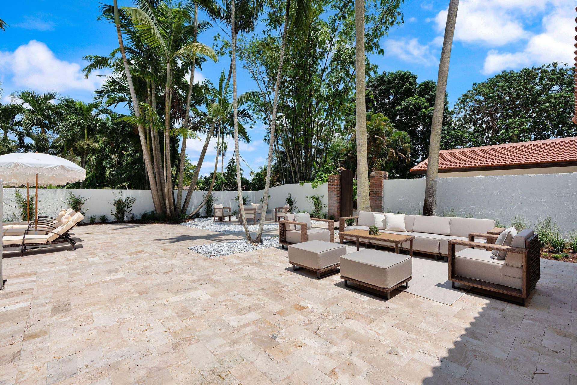 VIEW OF DECK/PATIO