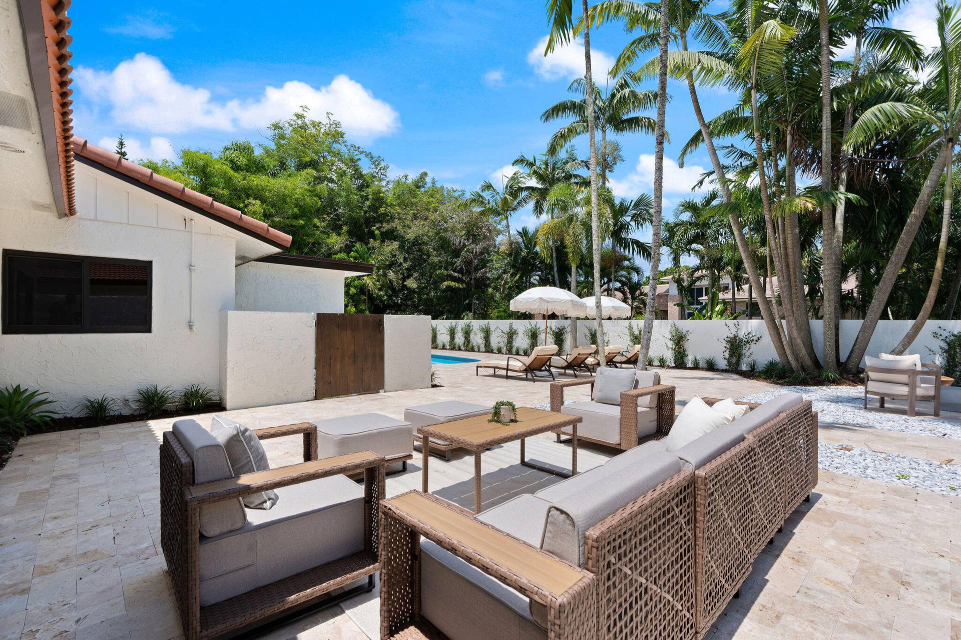 VIEW OF DECK/PATIO