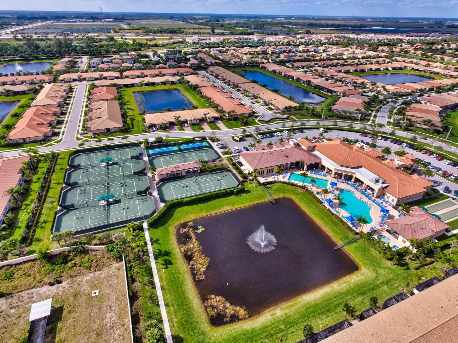 14639 Barletta Way, Delray Beach, FL 33446 Aerial Club View