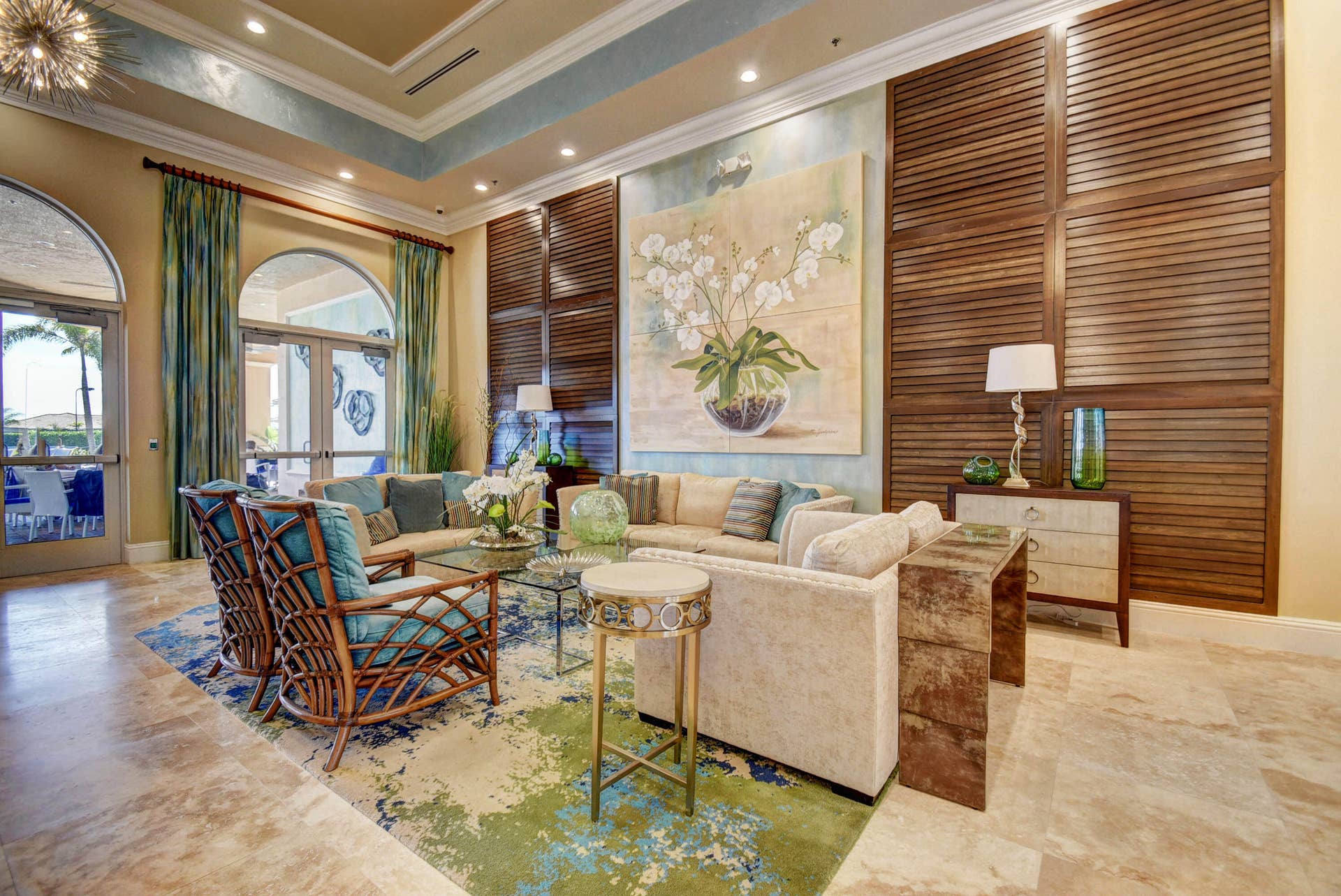 14639 Barletta Way, Delray Beach, FL 33446 Lobby Sitting Area