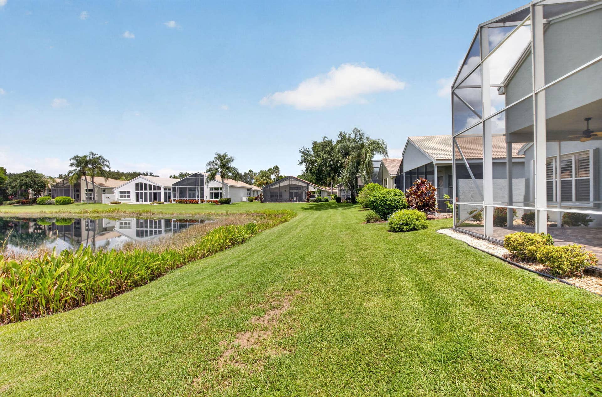 13645 SABATINI Lane, Delray Beach, FL 33446 BACKYARD VIEW