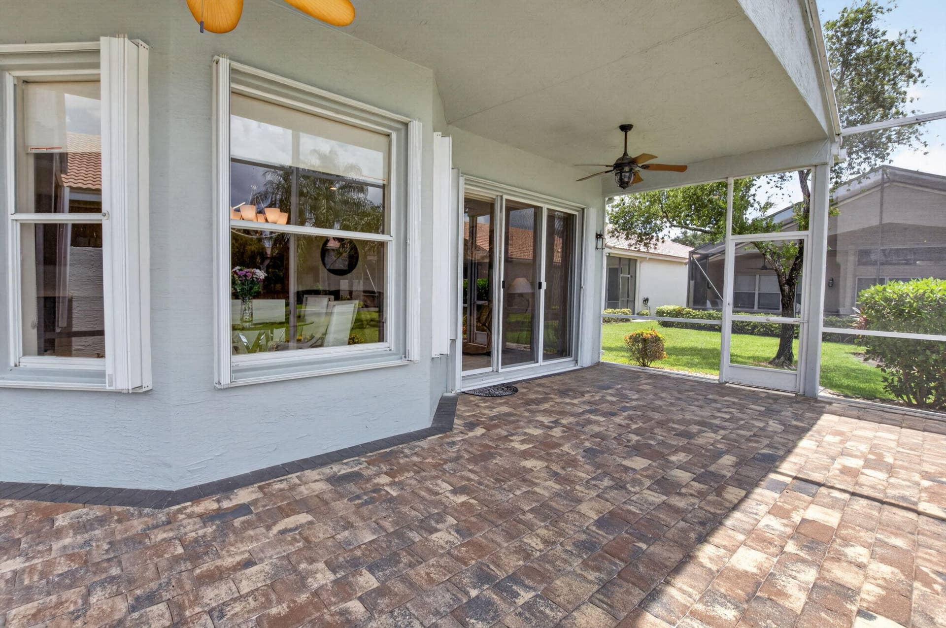 13645 SABATINI Lane, Delray Beach, FL 33446 COVERED/EXTENDED/SCREENED-IN LANAI