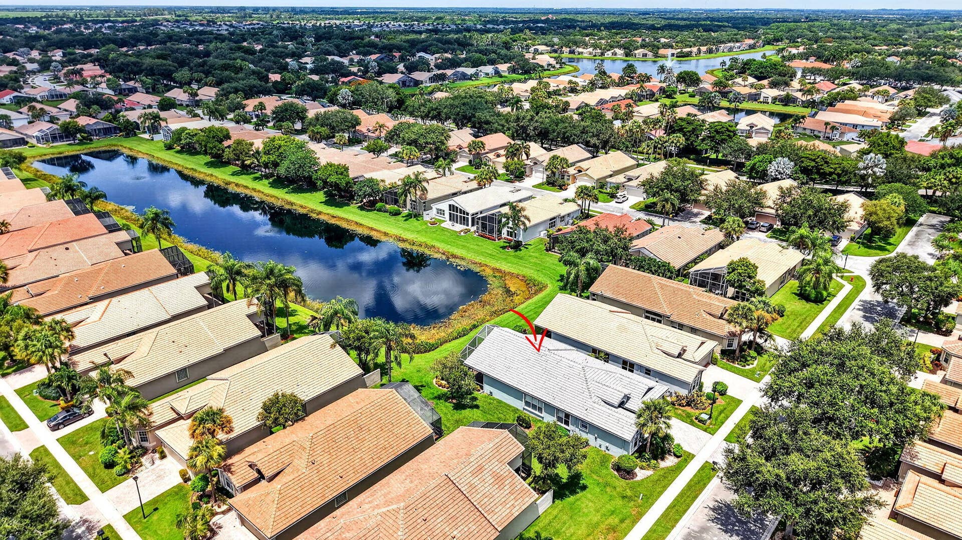 13645 SABATINI Lane, Delray Beach, FL 33446 AERIAL VIEW