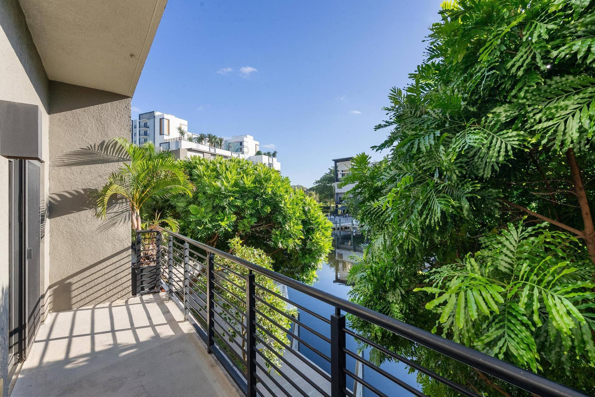 180 SE 4TH Terrace, Pompano Beach, Pompano Beach, FL 33060 Great balcony space along the entire with of the unit overlooking the marina off the living room