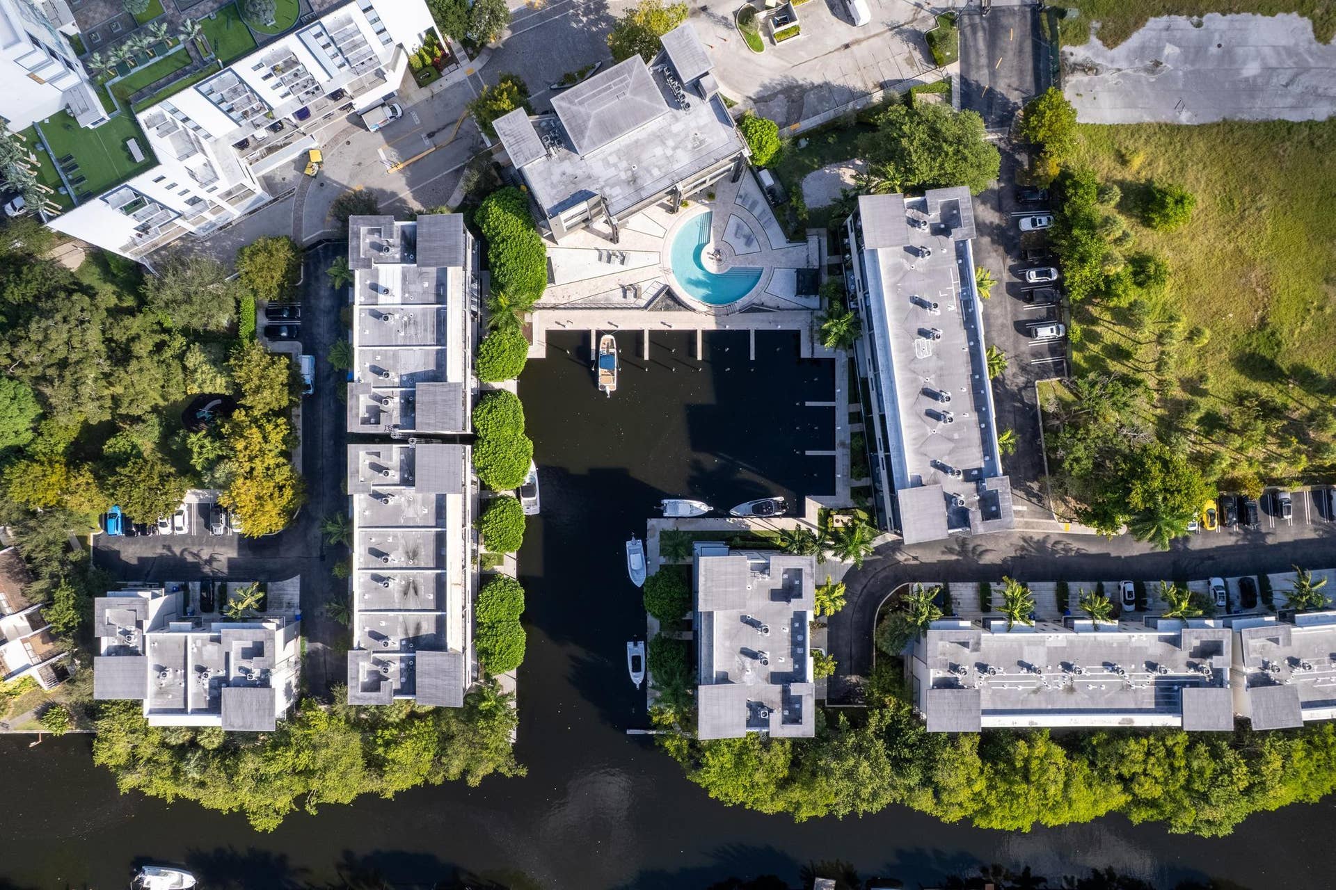 180 SE 4TH Terrace, Pompano Beach, Pompano Beach, FL 33060 Areal drone view