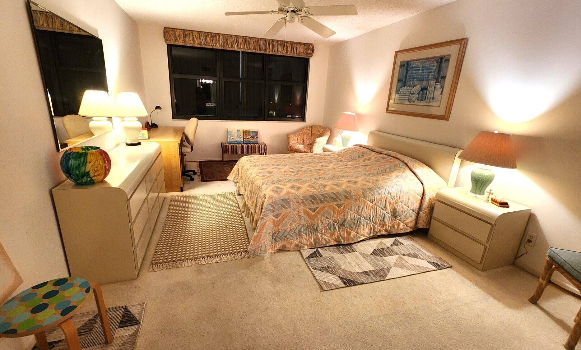 3400 N Ocean Drive, #1703, Riviera Beach, FL 33404 Guest Bedroom