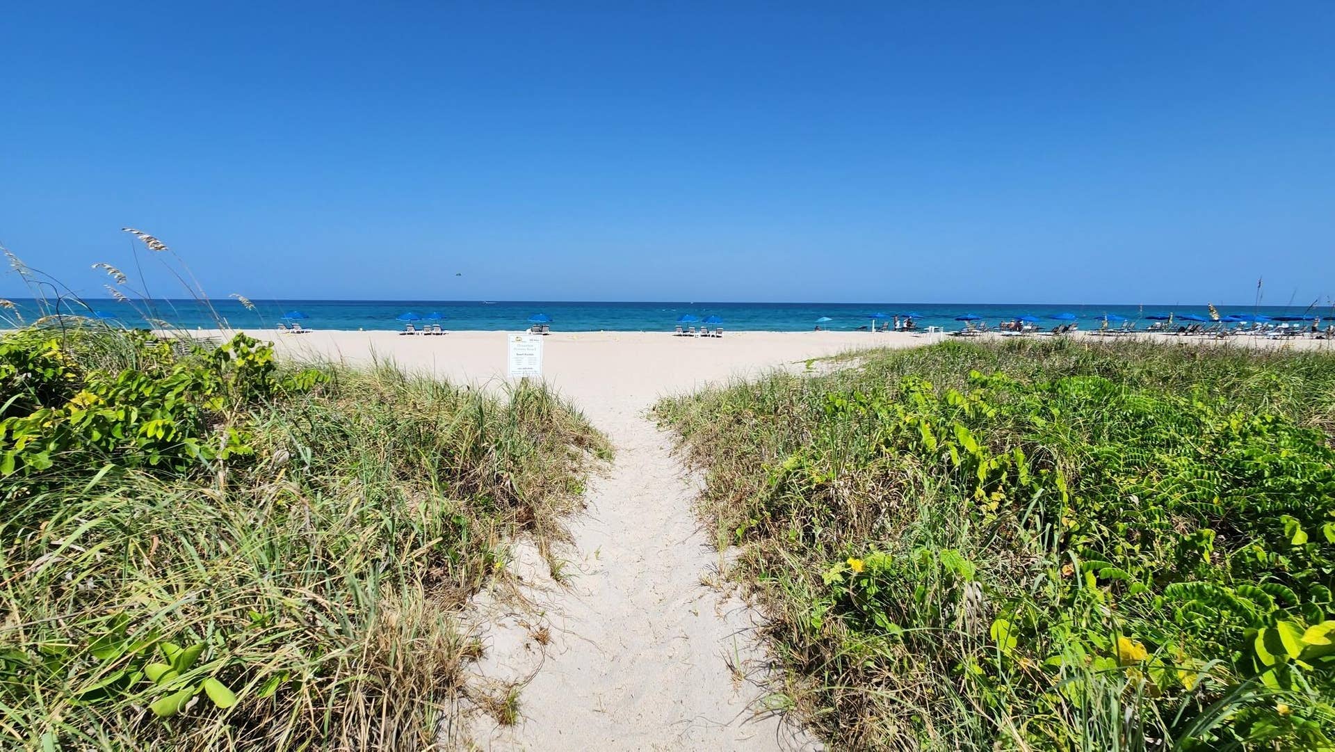 3400 N Ocean Drive, #1703, Riviera Beach, FL 33404 Private Beach