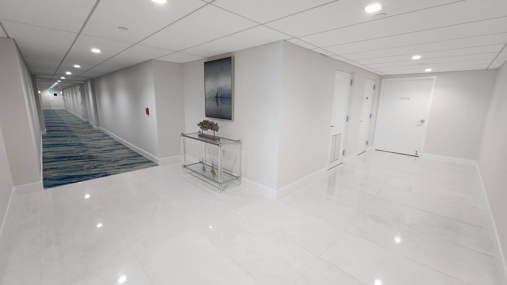 3400 N Ocean Drive, #1703, Riviera Beach, FL 33404 Remodeled Hallways