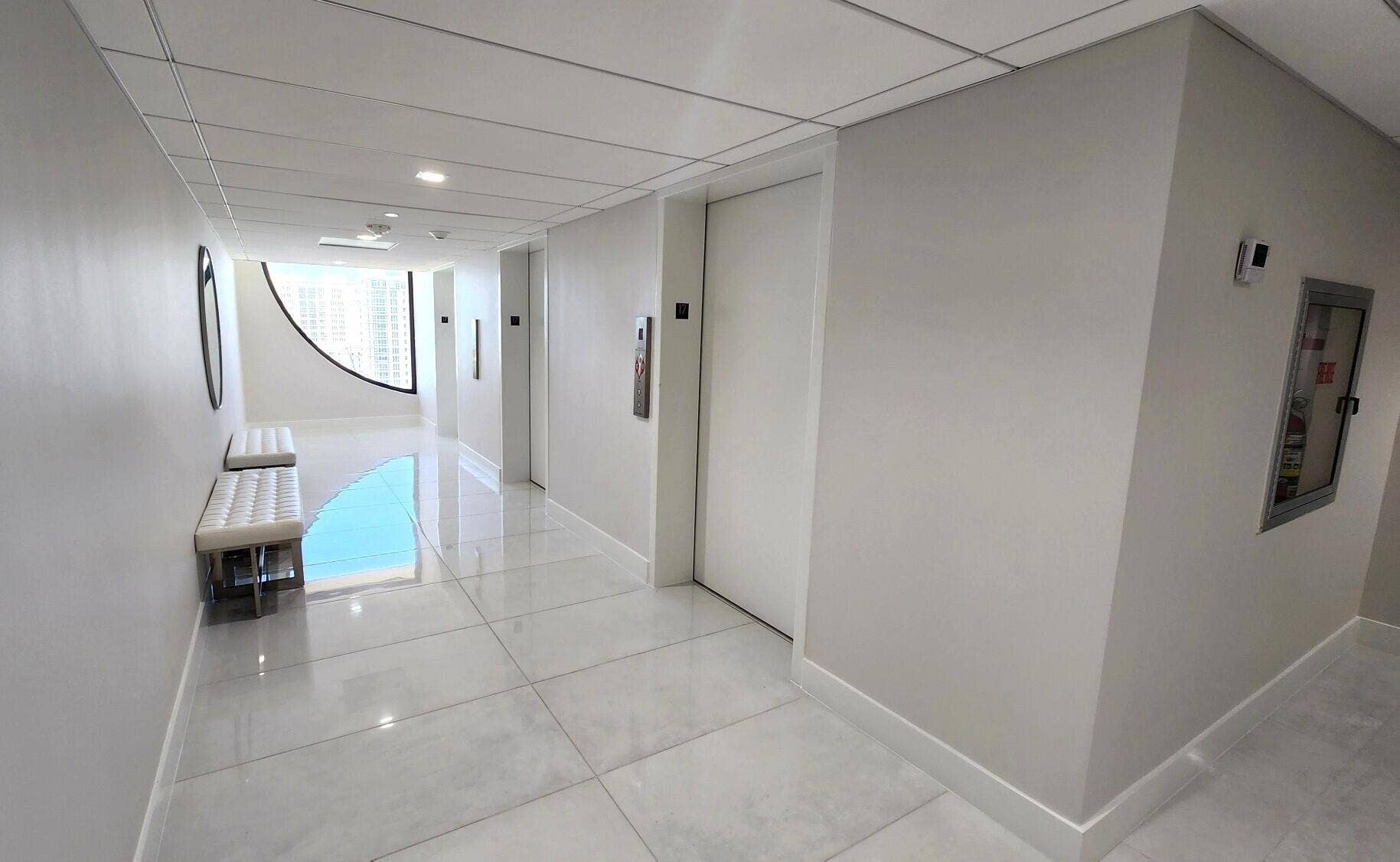 3400 N Ocean Drive, #1703, Riviera Beach, FL 33404 Remodeled Hallways
