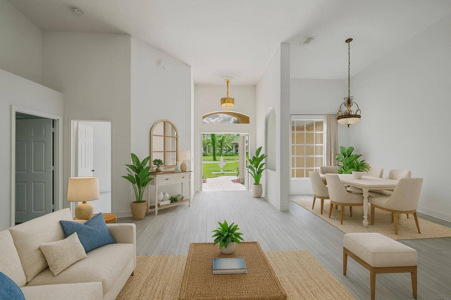 Bright and Elegant Living Space