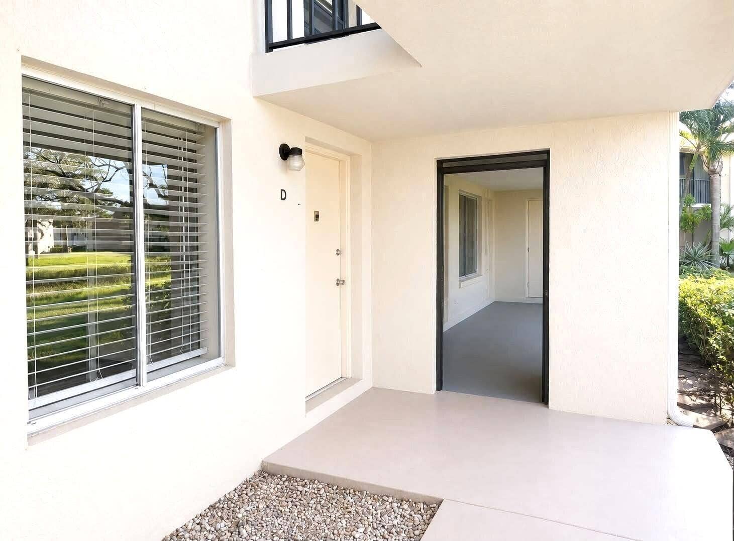6519 Chasewood Drive, #D, Jupiter, Jupiter, FL 33458 Entrance
