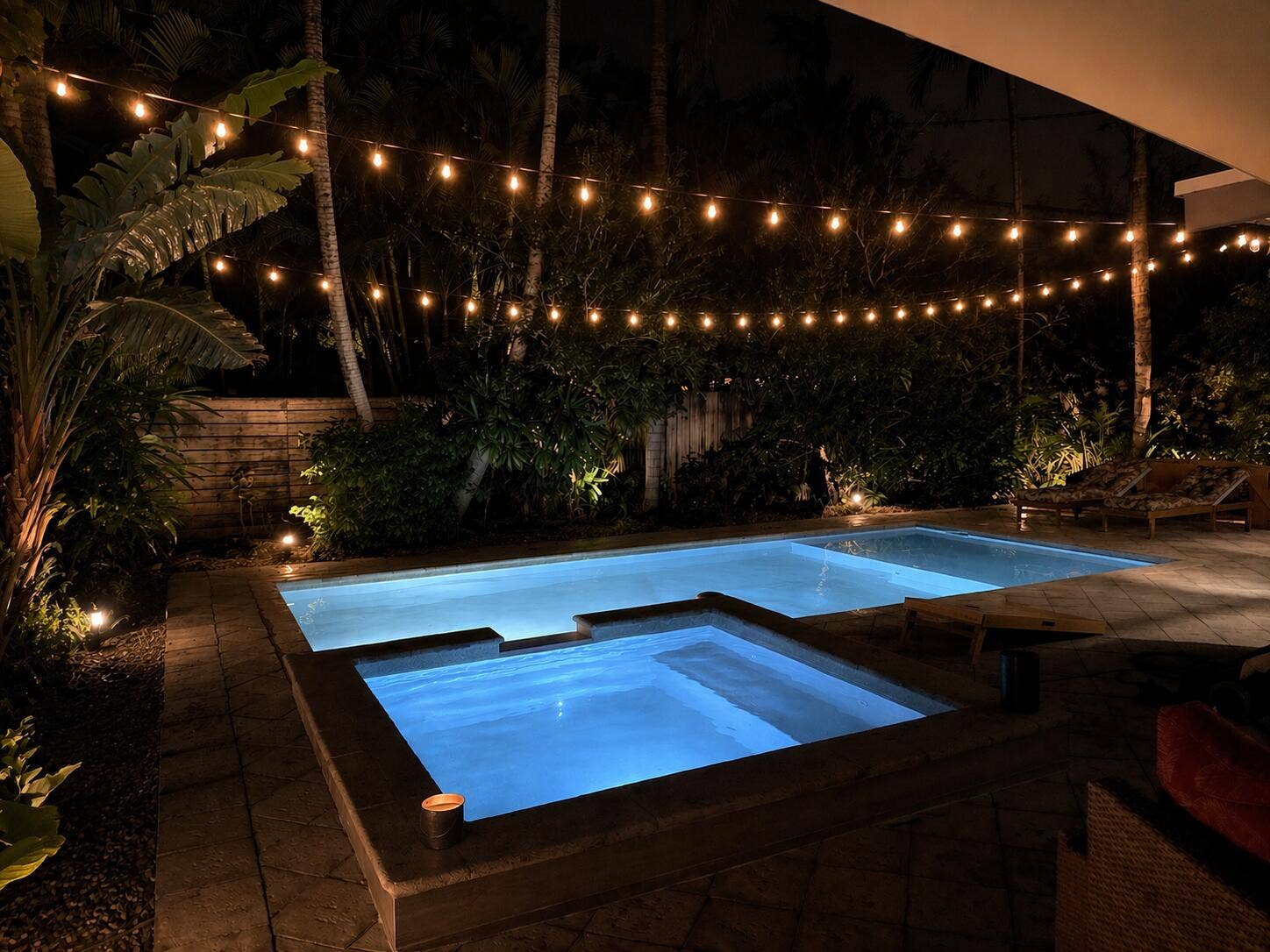1627 NE 17TH Avenue, Fort Lauderdale, FL 33305 Pool Night 2