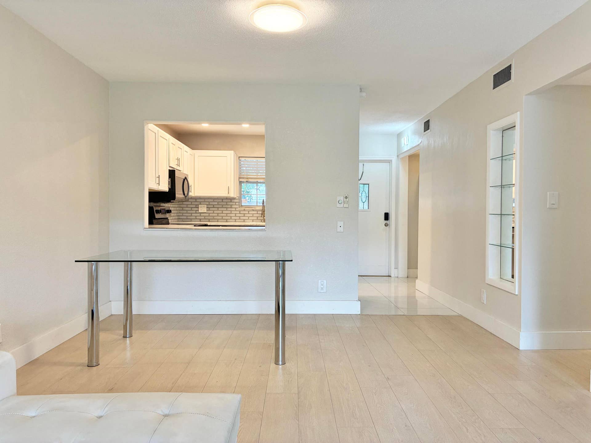Dining Room Kitchen and Foyer