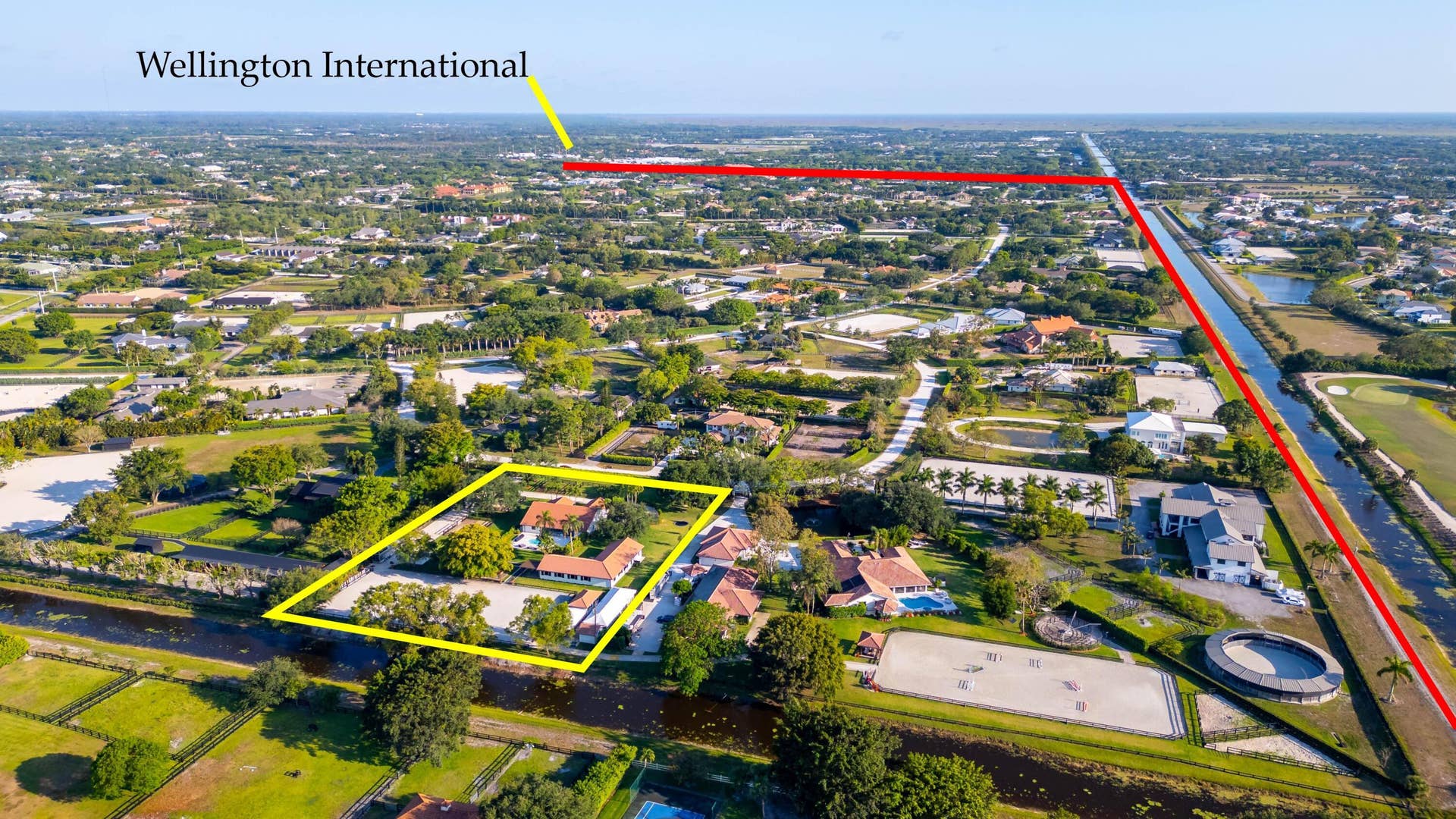 14828 Rolling Rock Place, Wellington, Wellington, FL 33414 8 outline with bridle