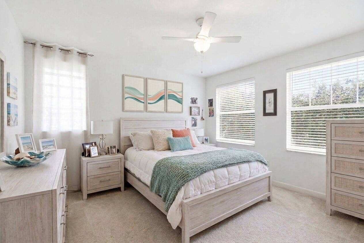 960 Millbrae Court, #6, West Palm Beach, FL 33401 VIRTUALLY STAGED owner's suite