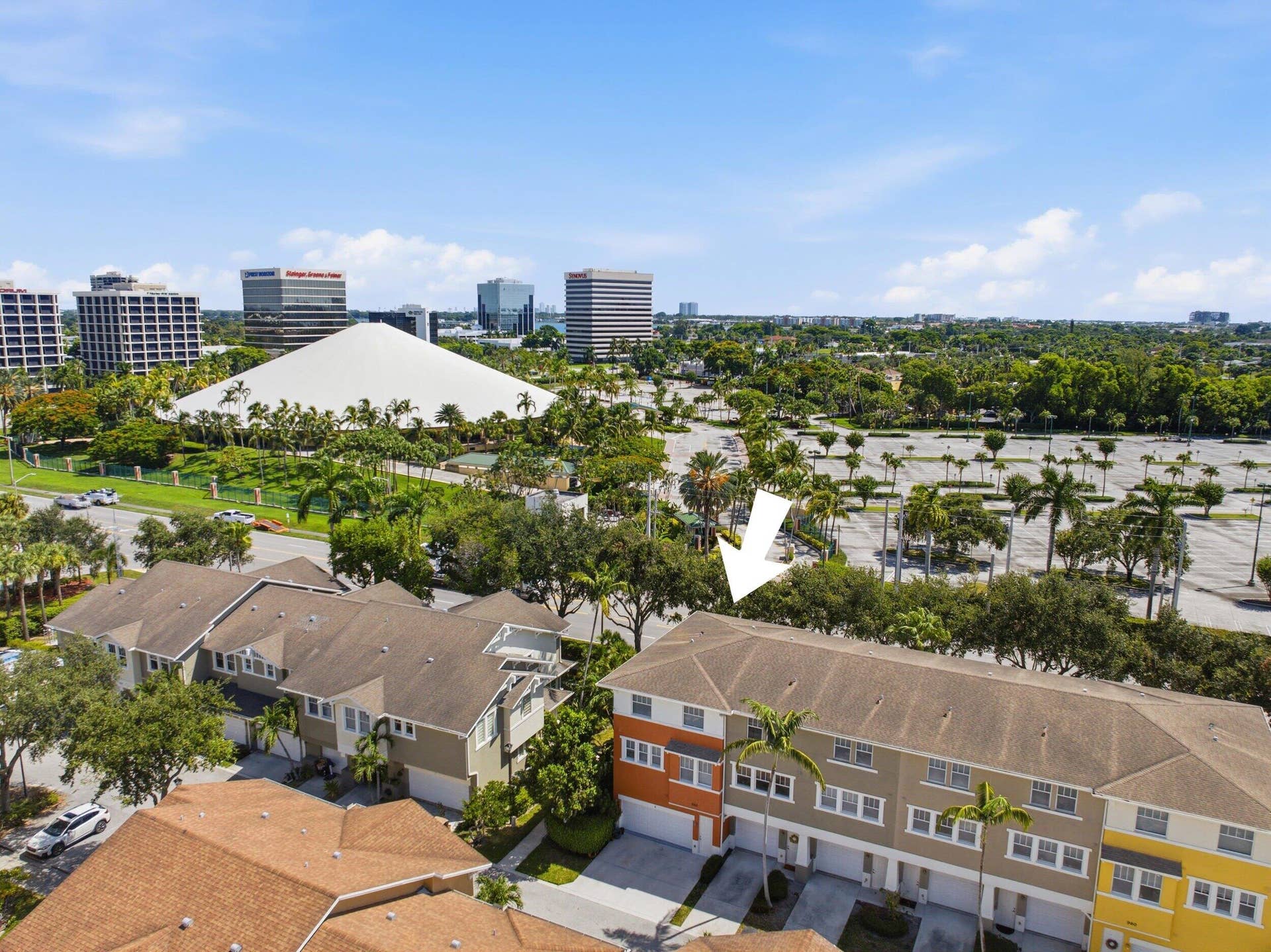960 Millbrae Court, #6, West Palm Beach, FL 33401 Aerial 1