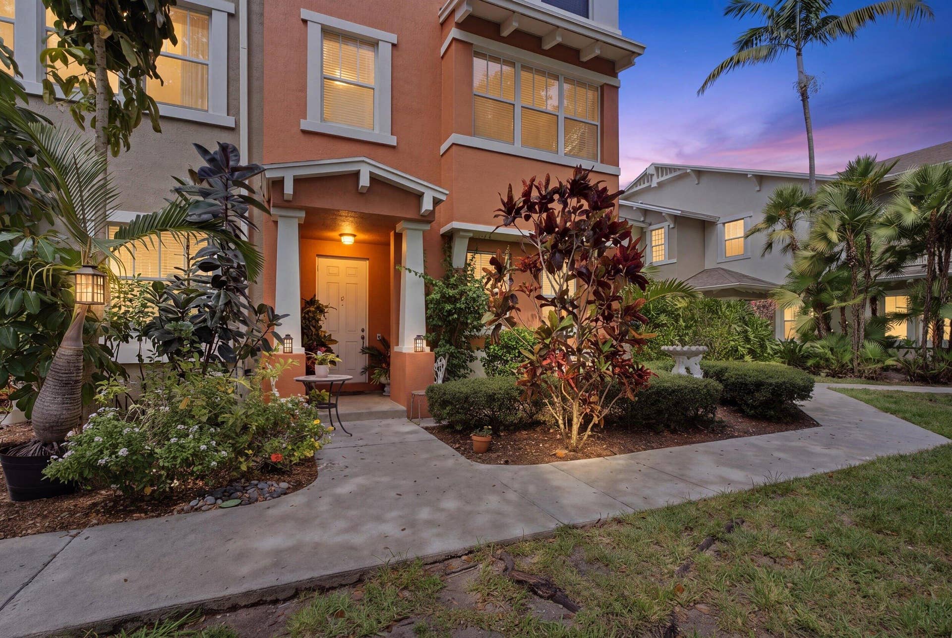 960 Millbrae Court, #6, West Palm Beach, FL 33401 Twilight front exterior