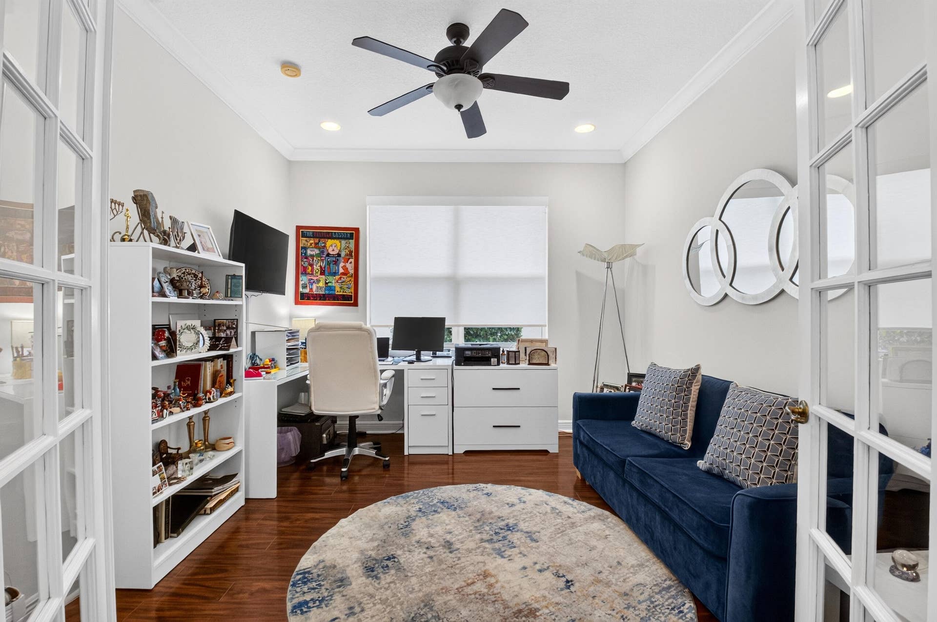 6600 Capistrano Beach Trail, Delray Beach, FL 33446 Stunning Ceiling Fan. You can add a closet for added functionality