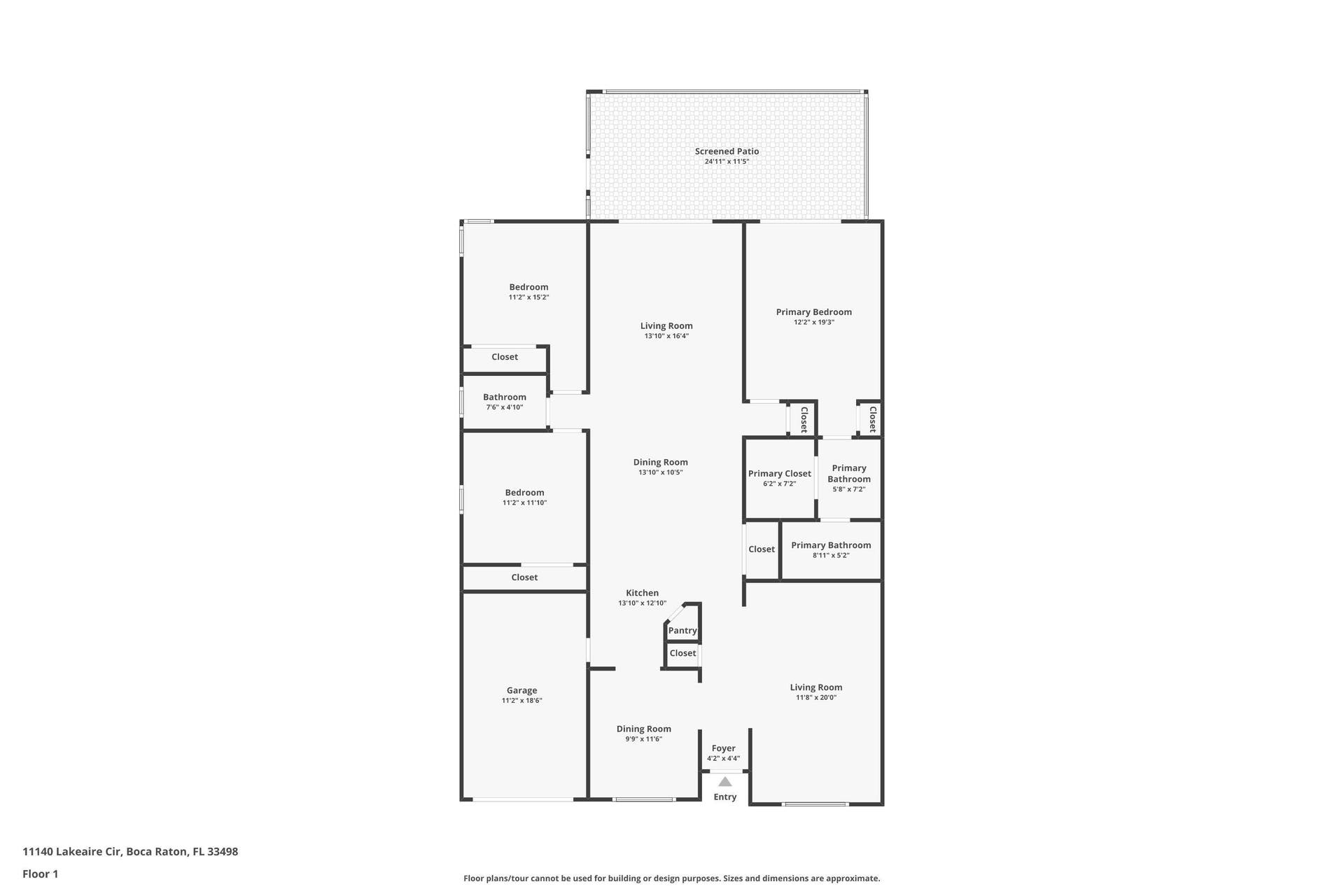 11140 LAKEAIRE Circle, Boca Raton, FL 33498 1-floor-1