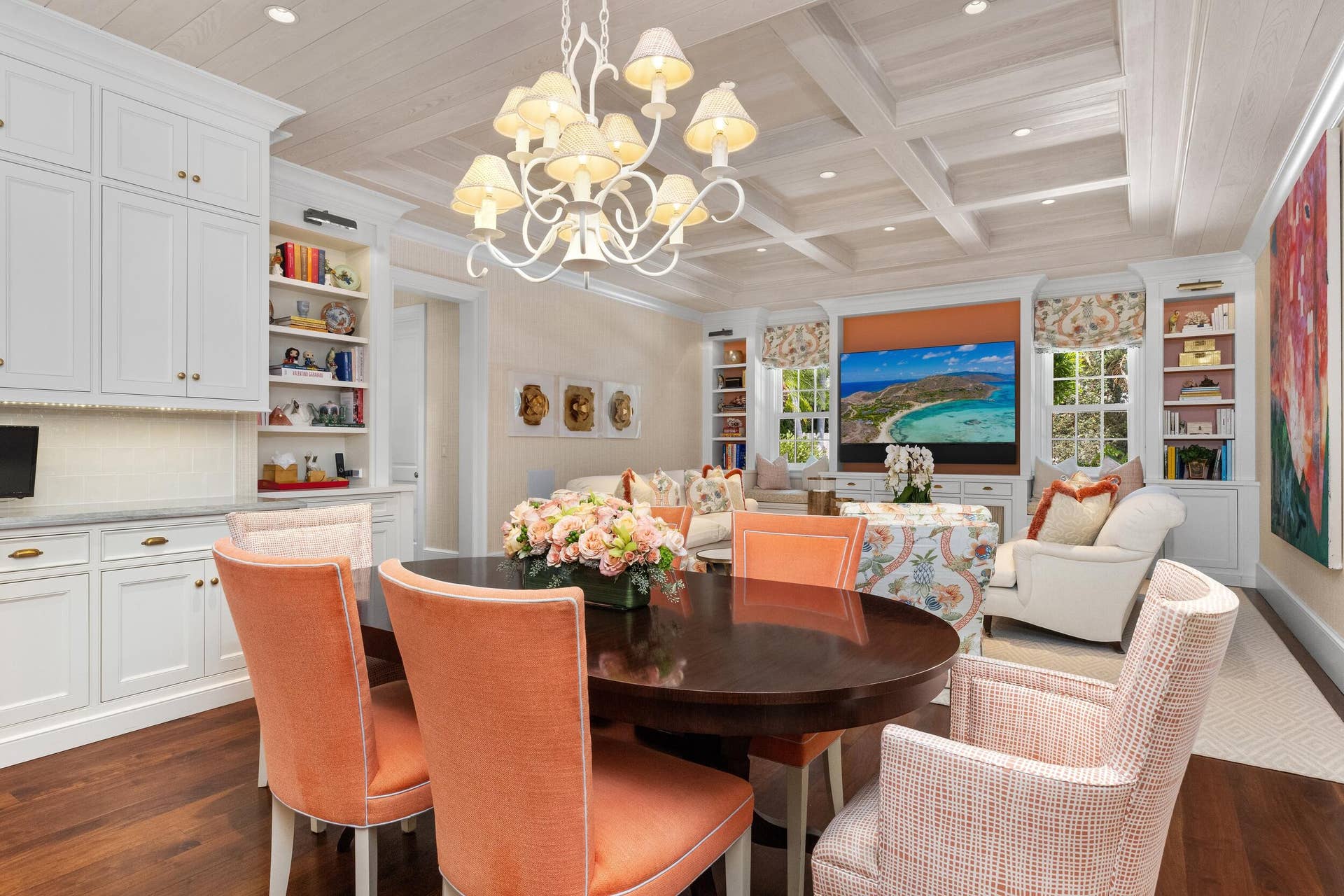 255 Wells Road, Palm Beach, FL 33480 Breakfast Area