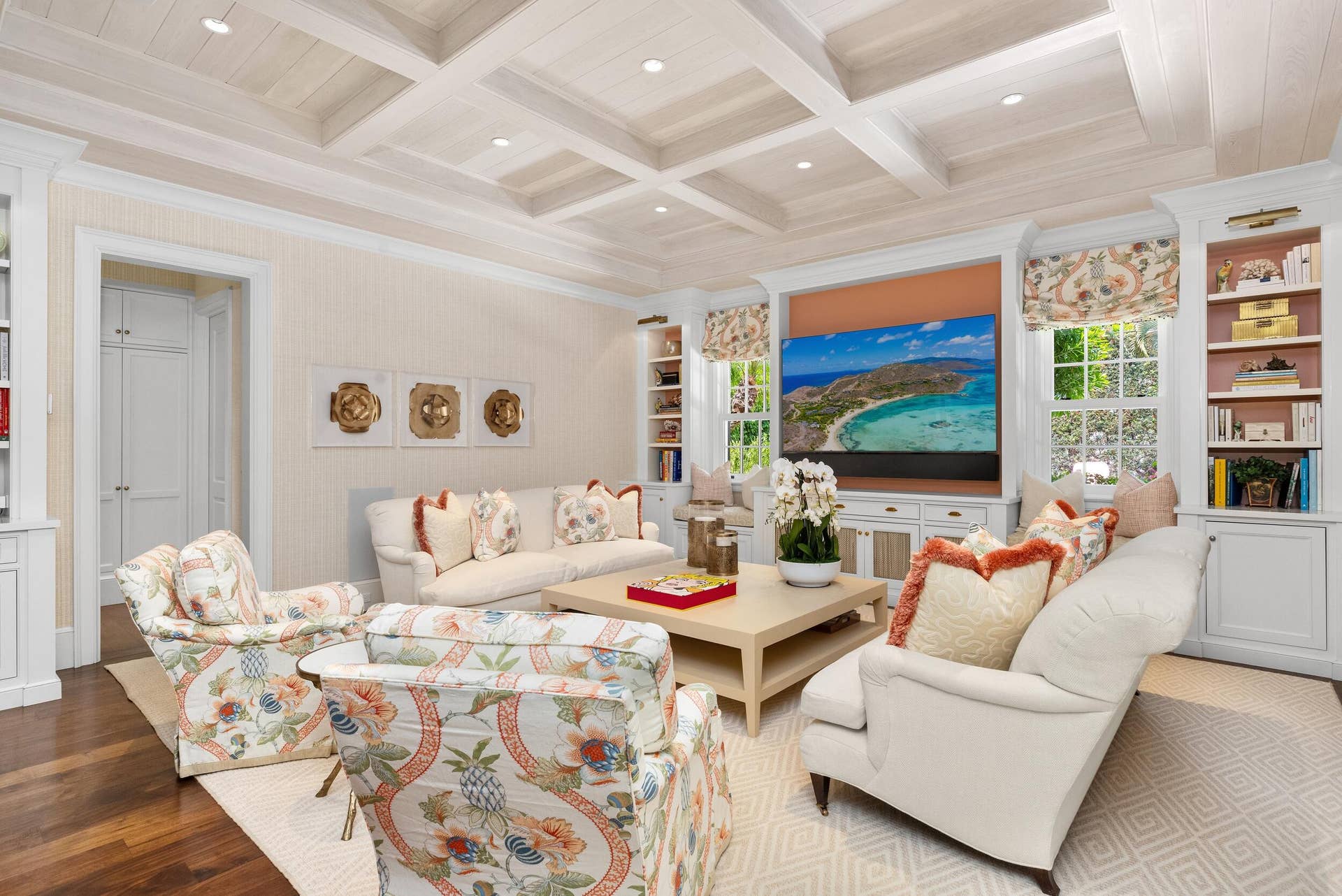 255 Wells Road, Palm Beach, FL 33480 Family Room